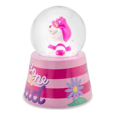 Disney Alice in Wonderland Cheshire Cat Mini Light-Up Snow Globe  3 Inches Tall Image 2