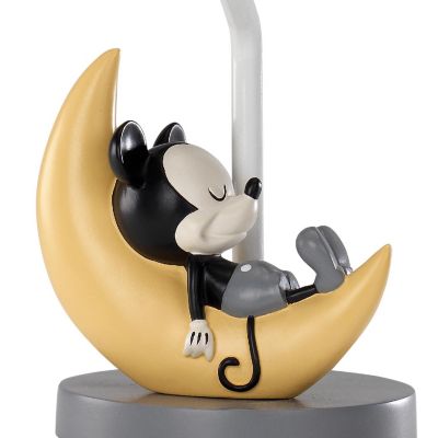 Disney Baby Mickey Mouse Gray/Yellow Lamp with Shade & Bulb by Lambs & Ivy Image 3