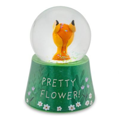 Disney Bambi "Pretty Flower" Mini Light-Up Snow Globe  3 Inches Tall Image 2