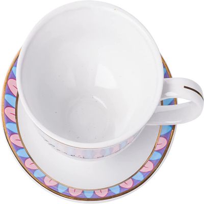 Disney Beauty and the Beast Ceramic Teacup and Saucer Set Image 3
