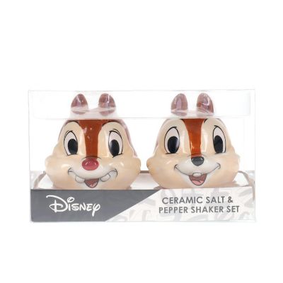 Disney Chip 'n' Dale Ceramic Salt and Pepper Shaker Set Image 1