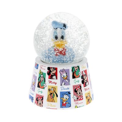 Disney Donald Duck 3-Inch Mini Light-Up Snow Globe Image 1
