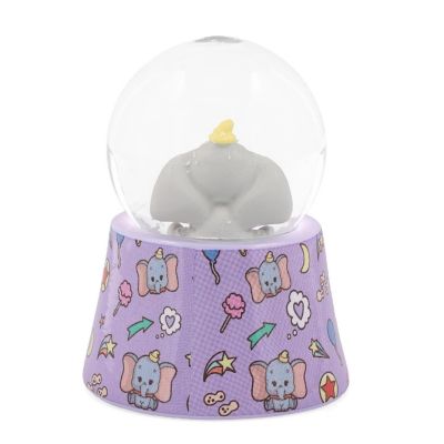 Disney Dumbo 3-Inch Mini Light-Up Snow Globe Image 3