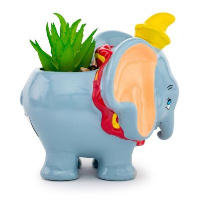 Disney Dumbo 4-Inch Mini Planter With Artificial Succulent Image 2