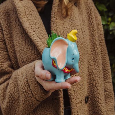 Disney Dumbo 4-Inch Mini Planter With Artificial Succulent Image 3