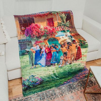 Disney Encanto Family Portrait Silk-Touch Throw Blanket  50 x 60 Inches Image 2