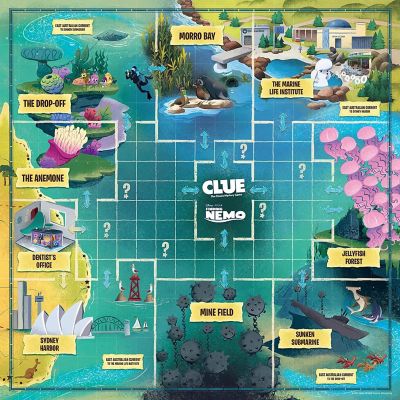 Disney Finding Nemo Clue Board Game Image 2