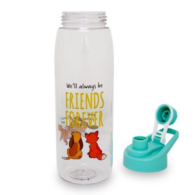 Disney Fox and the Hound "Friends Forever" Water Bottle with Lid  28 Ounces Image 2
