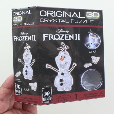 Disney Frozen 2 Olaf 39 Piece 3D Crystal Jigsaw Puzzle Image 1