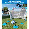 Disney Frozen 2 Soccer Goal Set for Kids by GoSports - Includes 4&#8217;x3&#8217; Soccer Goal, Size 3 Soccer Ball and Cones Image 3