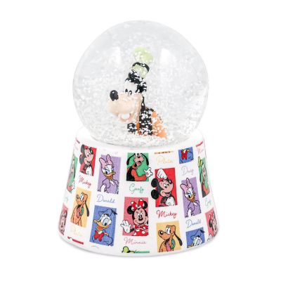 Disney Goofy 3-Inch Mini Light-Up Snow Globe Image 1