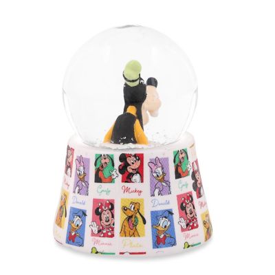 Disney Goofy 3-Inch Mini Light-Up Snow Globe Image 3