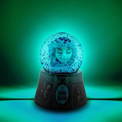 Disney Haunted Mansion Madame Leota Light-Up Mini Snow Globe  2.75 Inches Tall Image 1