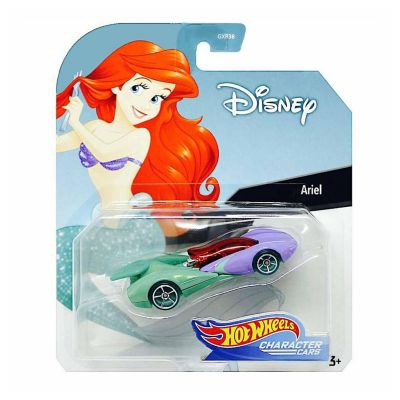 Disney Hot Wheels Character Car  Ariel Image 1