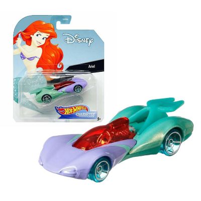 Disney Hot Wheels Character Car  Ariel Image 2