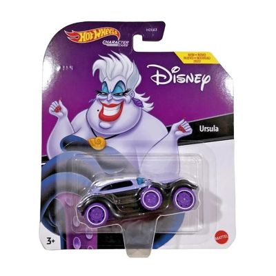 Disney Hot Wheels Character Car  Ursula Image 1