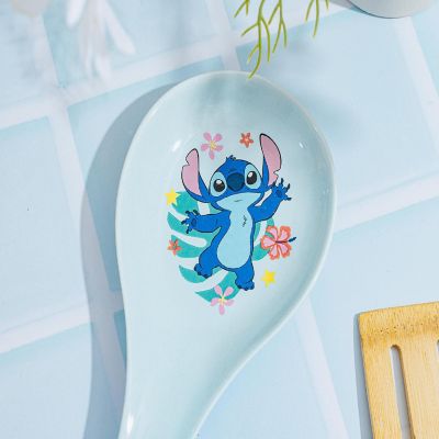 Disney Lilo &amp; Stitch "Aloha" Ceramic Spoon Rest Image 3