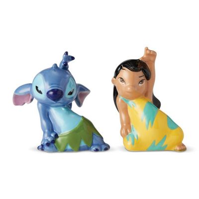 Disney Lilo and Stitch Ceramic Salt and Pepper Shaker Set 6002267 Image 1