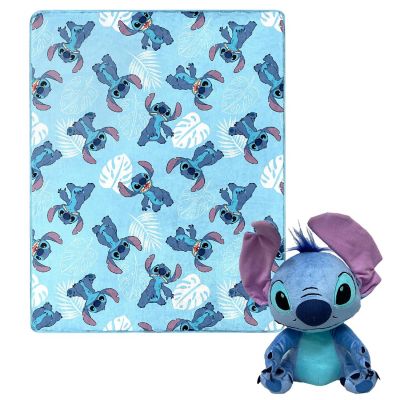 Disney Lilo & Stitch Classic Palms Silk Touch Throw Blanket & Plush Pillow Image 1