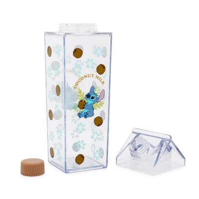 Disney Lilo & Stitch Coconuts Plastic Milk Carton Bottle  Holds 16 Ounces Image 2