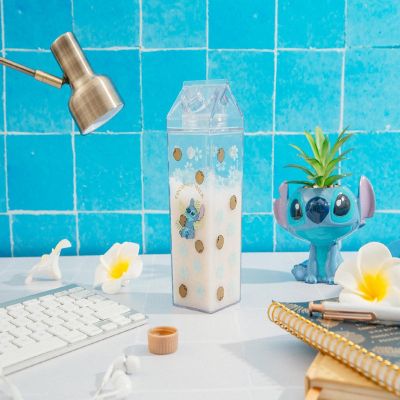 Disney Lilo & Stitch Coconuts Plastic Milk Carton Bottle  Holds 16 Ounces Image 3