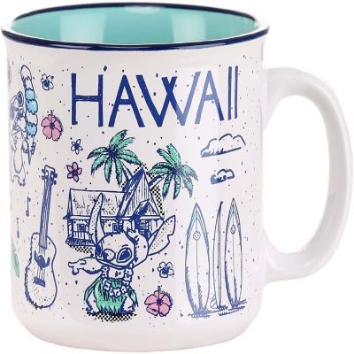 Disney Lilo & Stitch Hawaii Camper Mug  Holds 20 Ounces Image 1