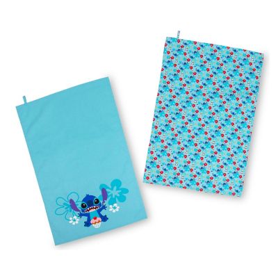 Disney Lilo & Stitch Kitchen Tea Towels  Set of 2 Image 1