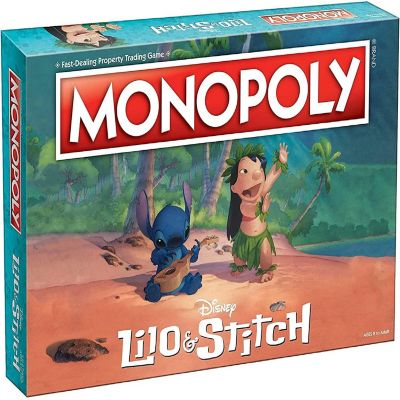 Disney Lilo & Stitch Monopoly Board Game  For 2-6 Players Image 1