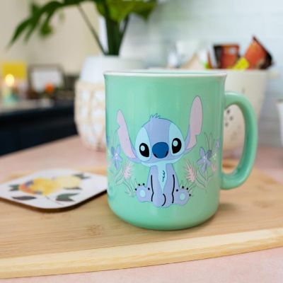 Disney Lilo & Stitch "Ohana Means Family" Ceramic Camper Mug  Holds 20 Ounces Image 3
