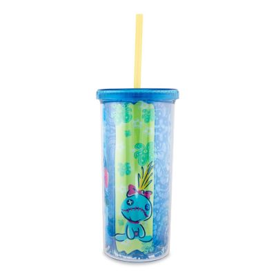 Disney Lilo & Stitch Scrump 20-Ounce Plastic Carnival Cup With Lid and Straw Image 2