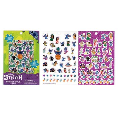 Disney Lilo & Stitch Sticker Book  4 Sheets  Over 300 Stickers Image 2