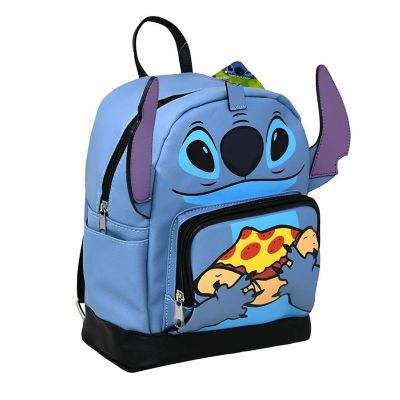 Disney Lilo & Stitch Stitch with Pizza 10 Inch Mini Backpack Image 1