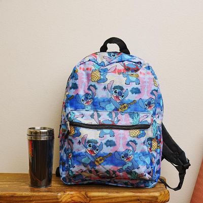 Disney Lilo &amp; Stitch Tropical 16 Inch Backpack Image 3