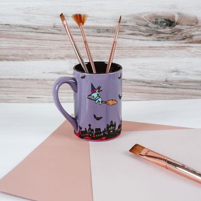 Disney Lilo & Stitch Vampire Ceramic Glitter Mug  Holds 14 Ounces Image 3