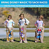 Disney Mickey and Friends Sack Race Party Game by GoSports - 6 Pack Bags for Kids Image 1