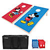 Disney Mickey & Minnie Regulation Size Cornhole Set by GoSports - Includes 8 Bean Bags and Portable Carrying Case Image 1