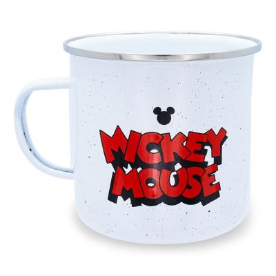 Disney Mickey Mouse "Aw Shucks" Ceramic Camper Mug  Holds 20 Ounces Image 1