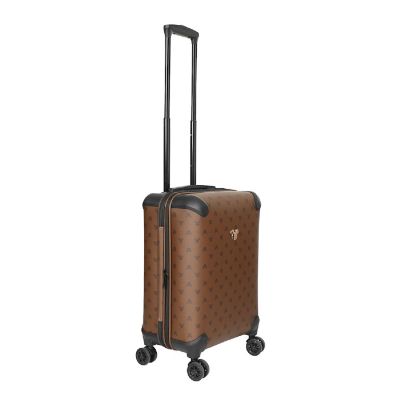 Disney Mickey Mouse Ears 22" Brown Rolling Luggage Image 1