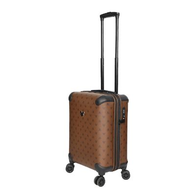 Disney Mickey Mouse Ears 22" Brown Rolling Luggage Image 2