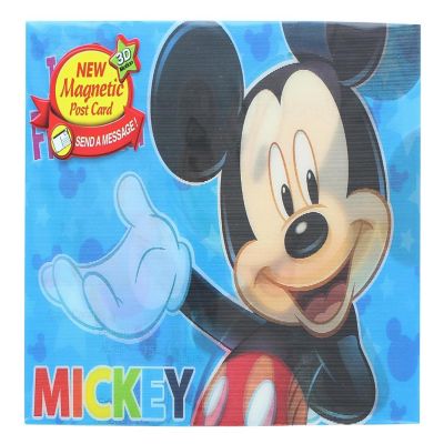 Disney Mickey Mouse Florida 3D Motion Picture Card Magnet Image 1