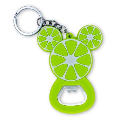 Disney Mickey Mouse Fruit Bottle Opener Keychain Image 1