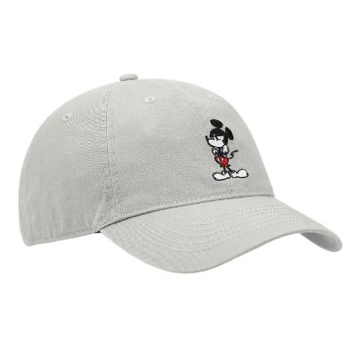 Disney Mickey Mouse White Unstructured Baseball Cap Image 2