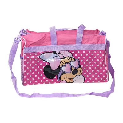 Disney Minnie Mouse Duffle Bag with PVC Printed Panel Image 3