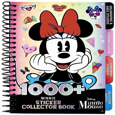 Disney Minnie Mouse Fashion Angels 1000+ Stickers & Collector Book Image 1