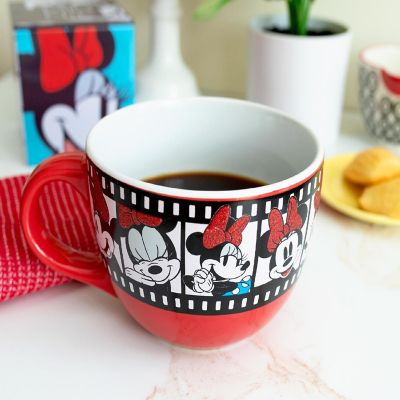 Disney Minnie Mouse Film Reel Ceramic Soup Mug  Holds 24 Ounces Image 3