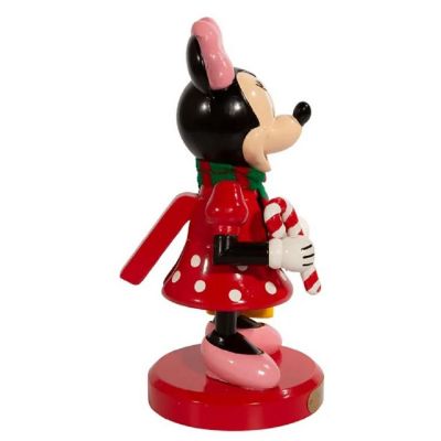 Disney Minnie Mouse Holding Christmas Present Nutcracker 10 Inch DN6212L Image 1