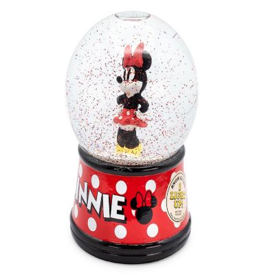 Disney Minnie Mouse Light-Up Collectible Snow Globe  6 Inches Tall Image 2
