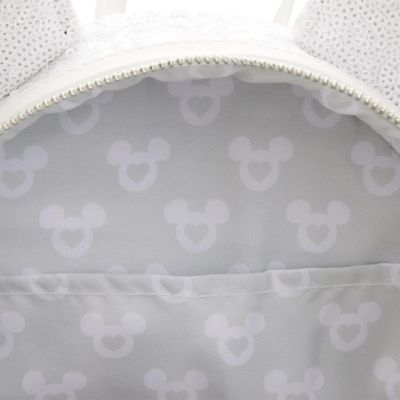 Disney Minnie Mouse Sequin Wedding Mini Backpack Image 2