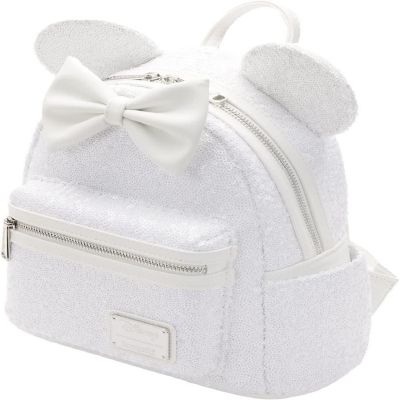 Disney Minnie Mouse Sequin Wedding Mini Backpack Image 3