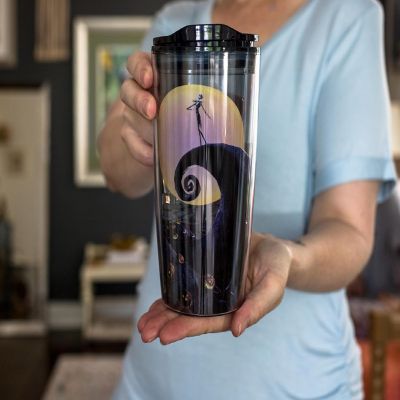 Disney Nightmare Before Christmas Jack Spiral Hill Travel Tumbler  20 Ounces Image 2